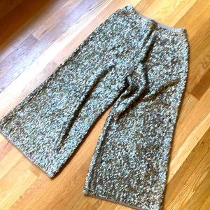 J. Crew Sequin Wide Leg Pants